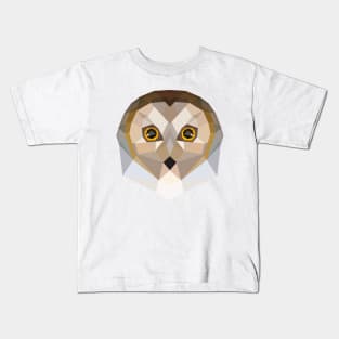 Polygon Owl Kids T-Shirt